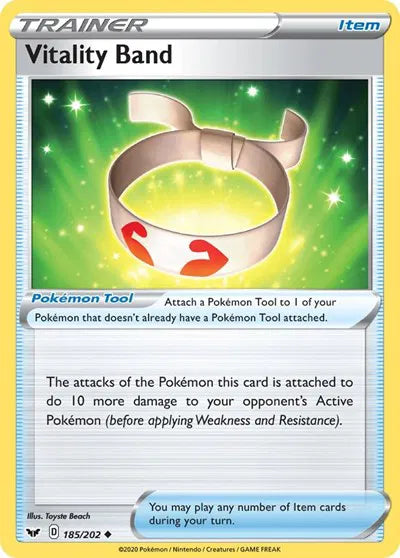 185/202 Vitality Band Reverse Holo - Sword & Shield