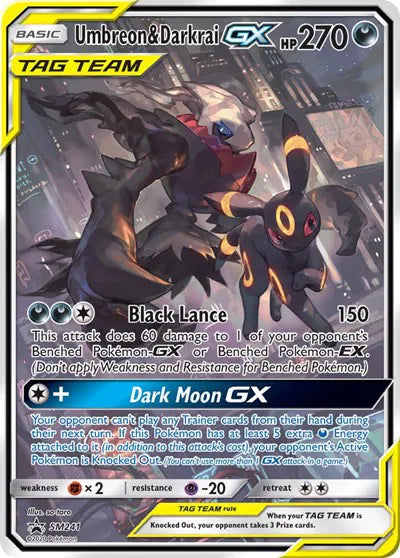 SM241 Umbreon & Darkrai GX