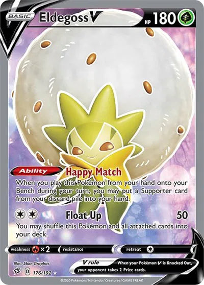176/192 Eldegoss V - Rebel Clash