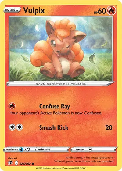 024/192 Vulpix Reverse Holo