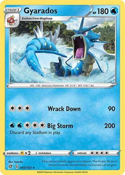040/192 Gyarados Holofoil