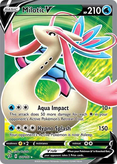 179/192 Milotic V - Rebel Clash