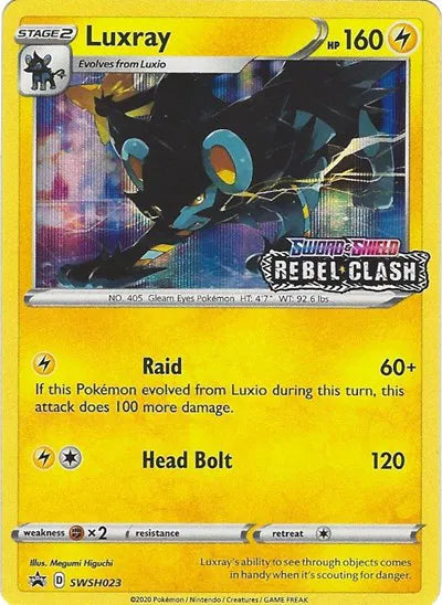 SWSH023 Luxray - SWSH Black Star Promo
