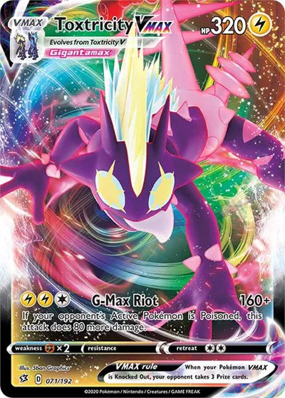 071/192 Toxtricity VMAX - Rebel Clash