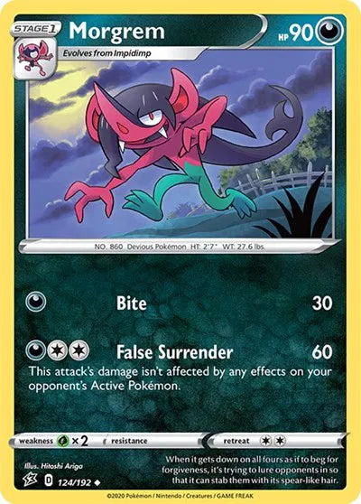 124/192 Morgrem Reverse Holo - Rebel Clash