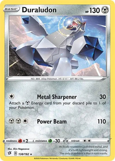 138/192 Duraludon Reverse Holo - Rebel Clash