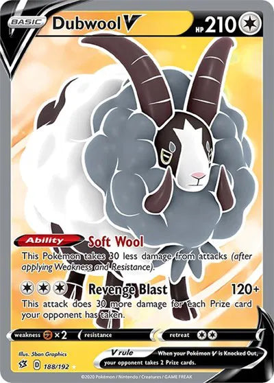 188/192 Dubwool V - Rebel Clash