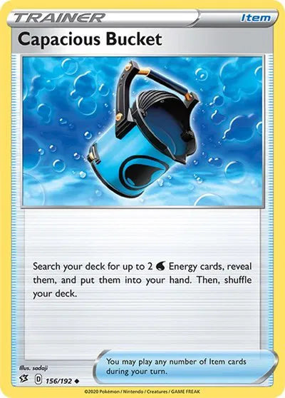 156/192 Capacious Bucket Reverse Holo - Rebel Clash