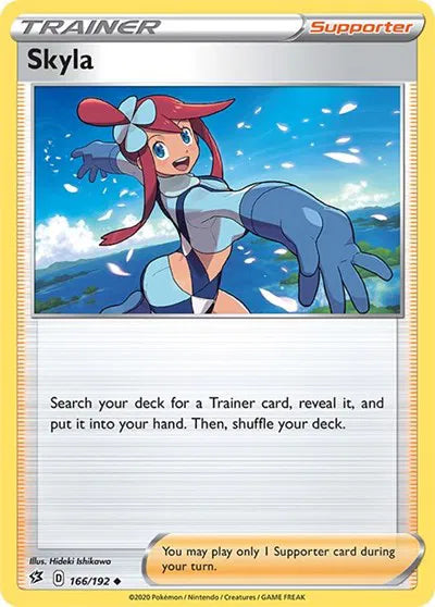 166/192 Skyla Reverse Holo - Rebel Clash