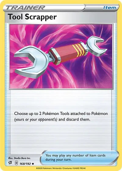 168/192 Tool Scrapper Reverse Holo - Rebel Clash