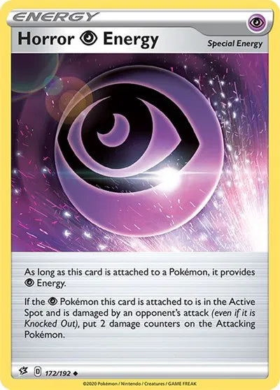 172/192 Horror P Energy Reverse Holo - Rebel Clash