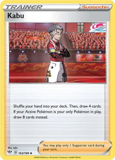 163/189 Kabu Reverse Holo - Darkness Ablaze