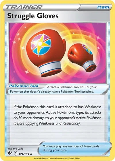 171/189 Struggle Glove Reverse Holo - Darkness Ablaze