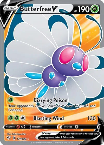 177/189 Butterfree V - Darkness Ablaze