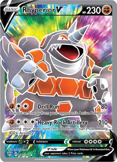 181/189 Rhyperior V - Darkness Ablaze