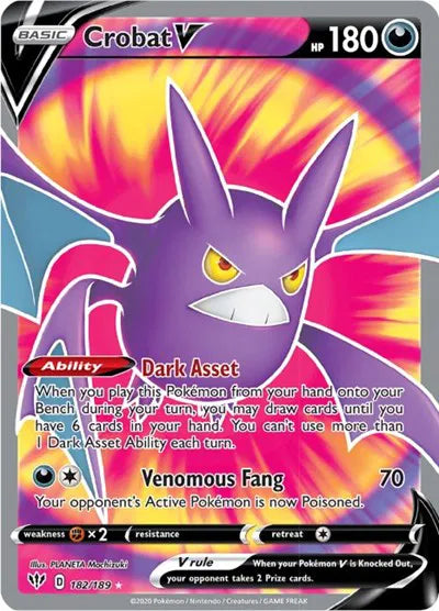 182/189 Crobat V - Darkness Ablaze