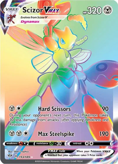 193/189 Scizor VMAX - Darkness Ablaze