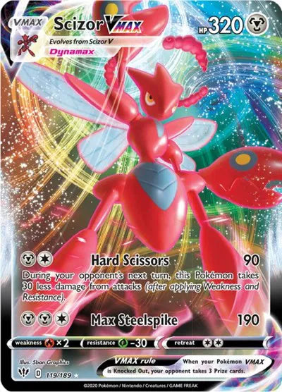 119/189 Scizor VMAX - Darkness Ablaze
