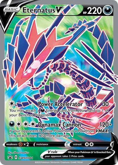 SWSH044 Eternatus V - SWSH Black Star Promo