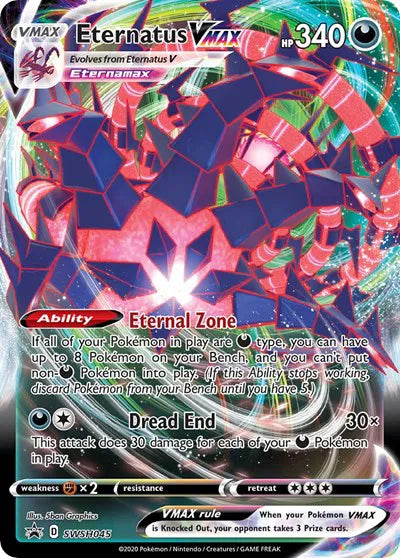 SWSH045 Eternatus VMAX - SWSH Black Star Promo
