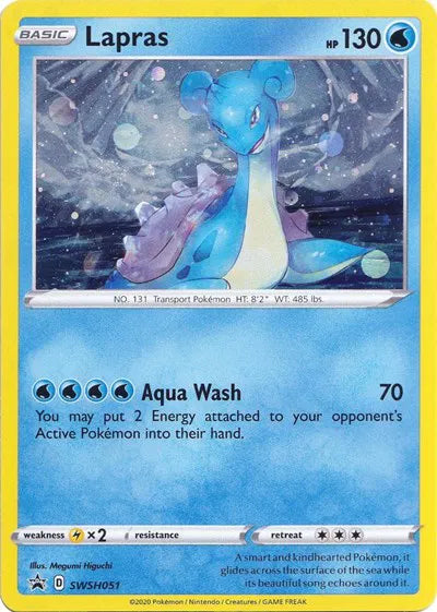 SWSH051 Lapras - SWSH Black Star Promo