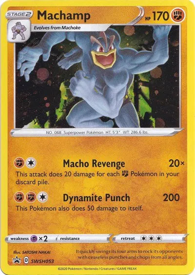 SWSH053 Machamp - SWSH Black Star Promo