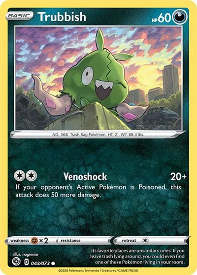 043/073 Trubbish Reverse Holo
