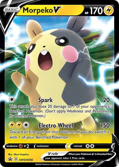 SWSH056 Morpeko V - SWSH Black Star Promo