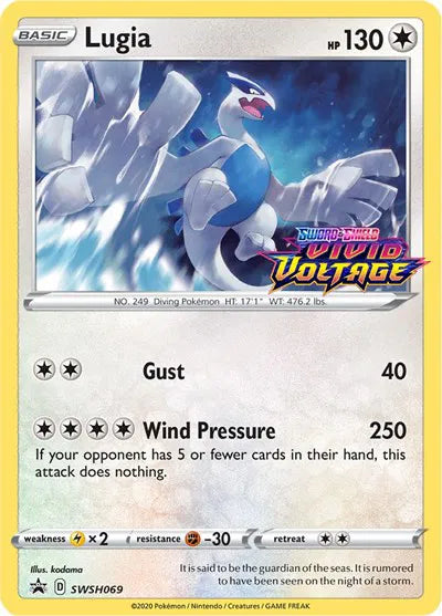 SWSH069 Lugia - SWSH Black Star Promo