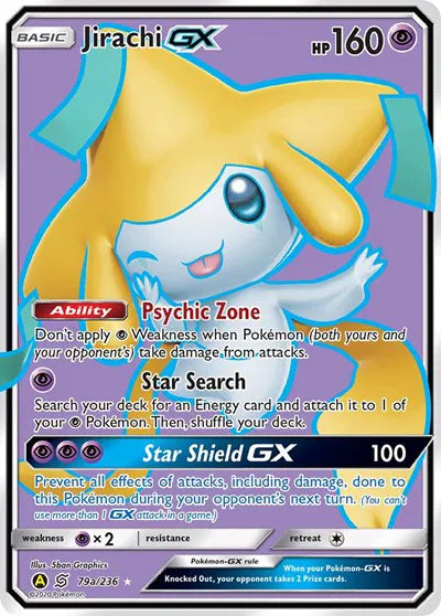 79a/236 Jirachi GX - Unified Minds