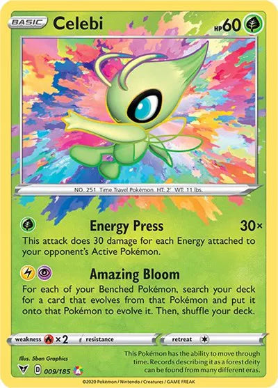 009/185 Celebi Amazing Rare
