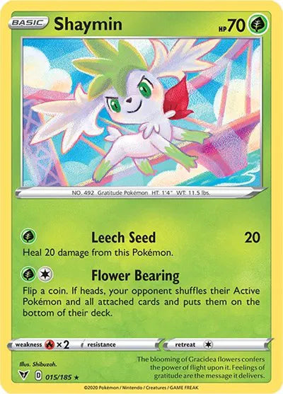 015/185 Shaymin Holofoil