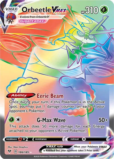 186/185 Orbeetle VMAX - Vivid Voltage