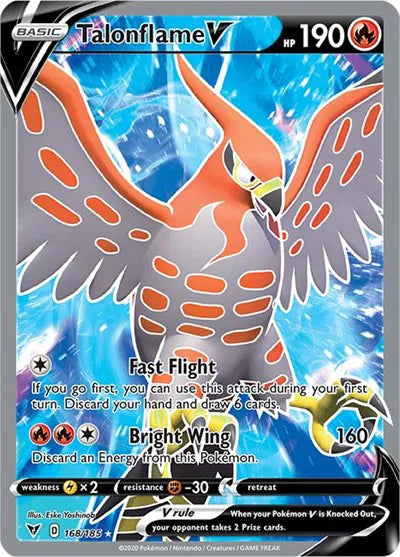 168/185 Talonflame V - Vivid Voltage