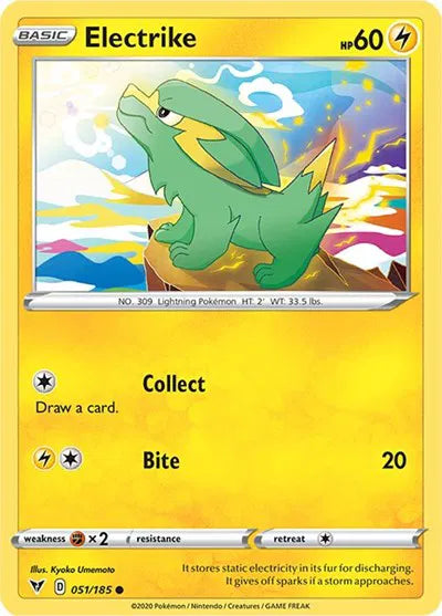 051/185 Electrike Reverse Holo - Vivid Voltage