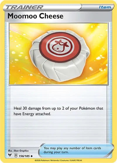 156/185 Moomoo Cheese Reverse Holo - Vivid Voltage