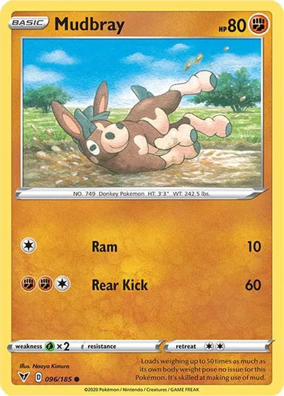 096/185 Mudbray Reverse Holo - Vivid Voltage