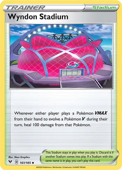 161/185 Wyndon Stadium Reverse Holo - Vivid Voltage