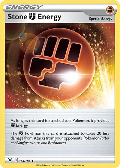 164/185 Stone Fighting Energy Reverse Holo - Vivid Voltage