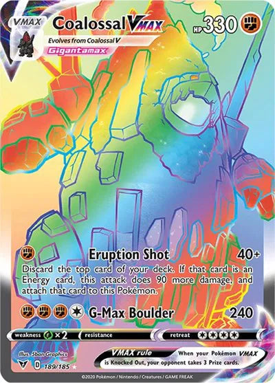 189/185 Coalossal VMAX - Vivid Voltage
