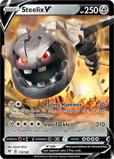 115/185 Steelix V - Vivid Voltage