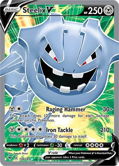 176/185 Steelix V - Vivid Voltage