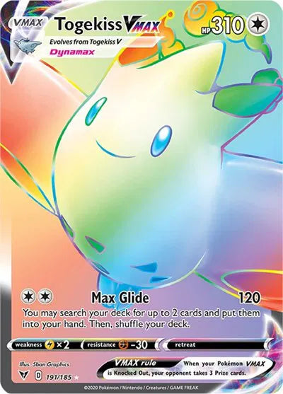 191/185 Togekiss VMAX - Vivid Voltage