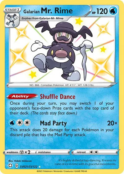 SV021/SV122 Galarian Mr. Rime - Shining Fates