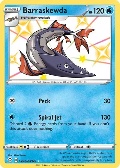 SV032/SV122 Barraskewda - Shining Fates