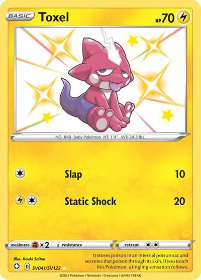 SV041/SV122 Toxel - Shining Fates