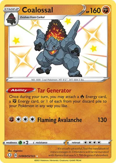 SV069/SV122 Coalossal - Shining Fates