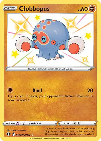 SV072/SV122 Clobbopus - Shining Fates