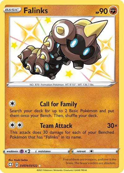 SV074/SV122 Falinks - Shining Fates
