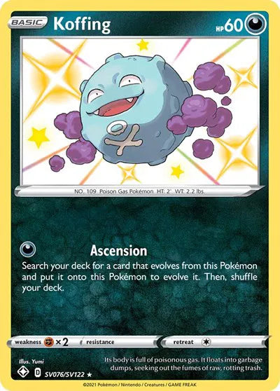 SV076/SV122 Koffing - Shining Fates